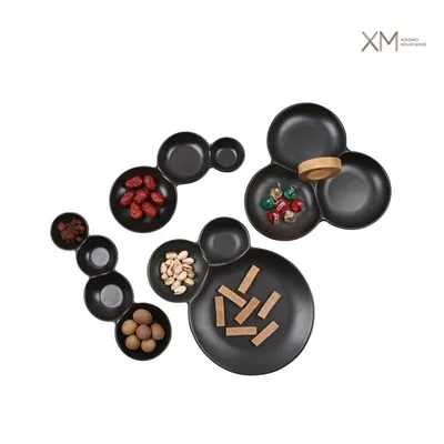 Porceliano užkandžių dėklo porcelianinė plokštė